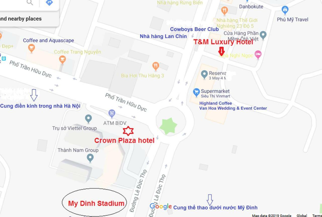 T&M 럭셔리 호텔 하노이 외부 사진